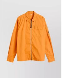 C.P. Company - Jacket With Chest Pocket And Long Sleeves - Lyst