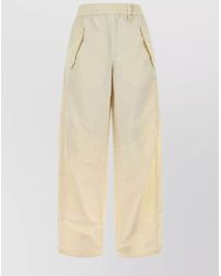 Herno - Trousers Wide Leg Elastic Waistband - Lyst