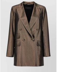 Max Mara - Silk Edro Blazer - Lyst