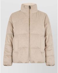 Max Mara - Reversible Padded Camel Hair Jacket - Lyst
