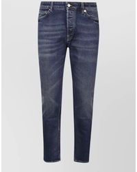 Department 5 - Slim Fit Denim Jeans Belt Loops - Lyst