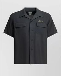 Visvim - Judd Casual Shirt Short Sleeve Pockets Collar - Lyst