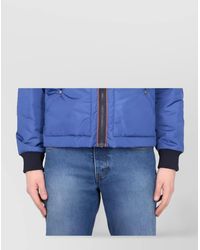 Fay - Hooded Bomber Jacket - Lyst
