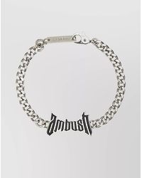 Ambush - Metallic Chain Link Bracelet - Lyst
