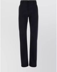 Givenchy - Wool Blend Slightly Flared Tailored Trousers - Lyst