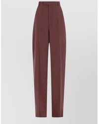 Bottega Veneta - High-Rise Tailored Trousers - Lyst