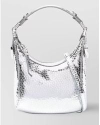 BY FAR - Cosmo Metallic Leather Tote Bag - Lyst