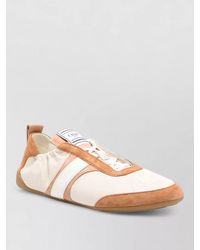 Chloé - Kick Lace Up Sneakers Elastic Trim Sole - Lyst