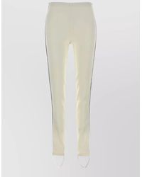 Prada - Polyester Side Stripe Leggings - Lyst