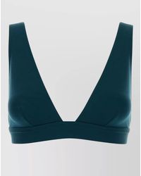 Eres - Stretch Nylon Chrome Bikini Top V Neckline - Lyst