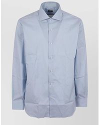 Barba Napoli - Regular Fit Shirt Long Sleeves Button Cuffs - Lyst