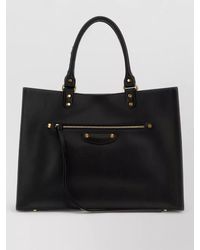Balenciaga - Le City Large Leather Tote Bag - Lyst