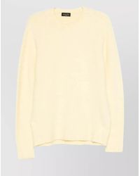 Roberto Collina - Round Neck Knit Sweater With Long Sleeves - Lyst