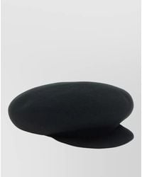 Yohji Yamamoto - Wide Brim Round Shape Soft Texture Hat - Lyst