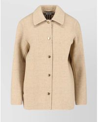 Burberry - Virgin Wool Jacket - Lyst