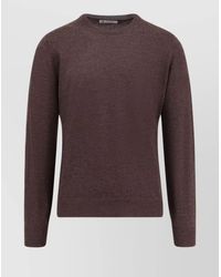 Brunello Cucinelli - Cashmere And Silk Crew-Neck Sweater - Lyst