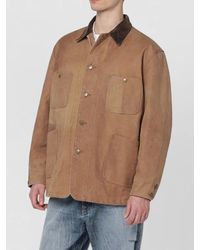 Needles - Cotton Single Breasted Coat - Lyst