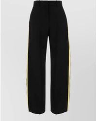 Loewe - Twill Trousers Side Stripe Belt Loops - Lyst
