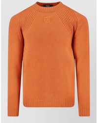 Fendi - Cashmere Crewneck Jumper - Lyst