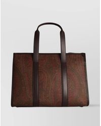 Etro - Arnica Medium Coated Canvas Shoulder Bag - Lyst