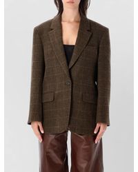 Rohe - Virgin Wool Oversized Checked Blazer - Lyst