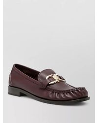 Ferragamo - Maryan Calfskin Loafer Penny Style - Lyst