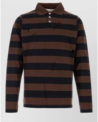 GIMAGUAS - Embroidered Cotton Polo Shirt - Lyst