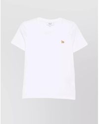 Maison Kitsuné - Cotton Regular-Fit Short-Sleeve T-Shirt - Lyst