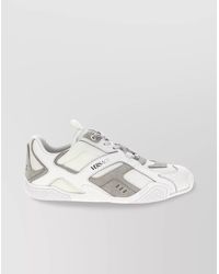 Versace - Leather Galaxia Low-Top Sneakers - Lyst