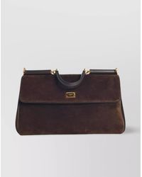 Dolce & Gabbana - My Sicily Medium Leather Shoulder Bag - Lyst