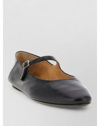 Marsèll - Strascico Flat Sole Round Toe Ballerina Shoes - Lyst