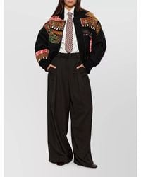 Dries Van Noten - Wide-Leg Trousers - Lyst