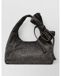 Marc Jacobs - The Sack Denim Shoulder Bag Bow Detail - Lyst