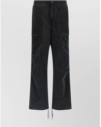 Entire studios - Cargo Pants Wide Leg Back Pocket - Lyst