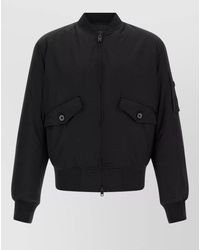 Y-3 - Logo Bomber Jacket Front And Sleeve Pockets - Lyst