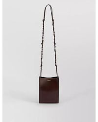 Jil Sander - Tangle Small Leather Cross-Body Bag - Lyst