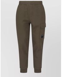 C.P. Company - Cargo Pants Ribbed Cuffs Side Pockets - Lyst