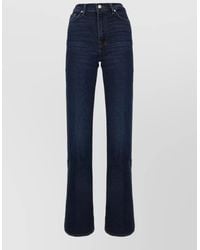 7 For All Mankind - Denim Pants Five Pocket Belt Loops - Lyst