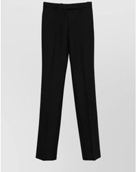 Tom Ford - Virgin Wool Herringbone Tailored Straight-Leg Trousers - Lyst