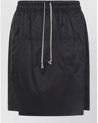 Moncler - Rick Owens Collaborative Kilt Shorts Knee Length - Lyst