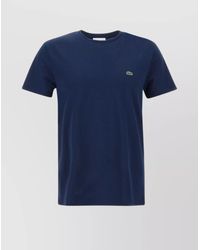 Lacoste - Regular-Fit Cotton Logo-Patch T-Shirt - Lyst