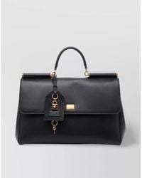 Dolce & Gabbana - My Sicily Large Leather Shoulder Bag - Lyst