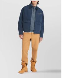 Timberland - Jacket With Chest And Flap Pockets - Lyst