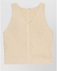 Zanone - Knitted Tank Top - Lyst