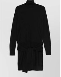 TOTEME - Wool And Silk Turtleneck Long-Sleeve Sweater - Lyst