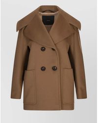 Max Mara - Cashmere Oversized Double-Breasted Coat - Lyst