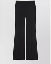 Givenchy - Wool Bootcut Tailored Trousers - Lyst