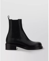 Bottega Veneta - Leather Cliff Ankle Boots - Lyst