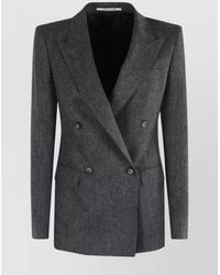 Tagliatore - Wool And Cashmere Jacket With Back Vent - Lyst
