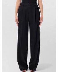 Dries Van Noten - Portias Tailored Wide Leg Pleated Trousers - Lyst